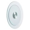 20 in Glass Lazy Susan Turntable, 360Â° Rotation Round Clear Tabletop Rotating Tray, Tempered Glass Dining Table Centerpiece, Smooth and Silent Spin
