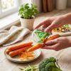 Multi-functional 3-in-1 Vegetable and Fruit Peeler with Stainless Steel Swivel Blades and Ergonomic Non-Slip Handle for Kitchen, Potato, Carrot, Apple