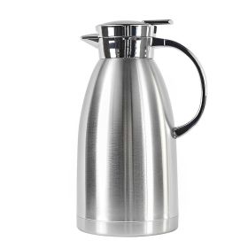 0.48 Gal Stainless Steel Insulated Vacuum Flask â€“ Thermal Water and Coffee Jug, 3-Layer Insulated Bottle for Hot & Cold Drinks