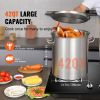 Stainless Steel Stockpot, 42 Quart Large Cooking Pots, Cookware Sauce Pot with Basket, Lid, and Handle, Heavy Duty Commercial Grade Stock Pot