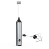 [Pick-Up Only] Madrigal Rechargeable Milk Frother with Stand, Dual 304 Stainless Steel Whisks, USB-C Mini Mixer for Drinks, Cappuccino & Hot Chocolate