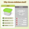 Stainless Steel Snack Containers, 6 oz Small Food Storage Containers with Silicone Lids - Leak Proof & Easy Open