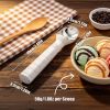 Heated Ice Cream Scoop Rechargeable Electric Ice Cream Scooper IP66 Waterproof 45S Fast Heating to 158Â°F 5-Min Auto Shutoff for Hard Ice Cream Gelato